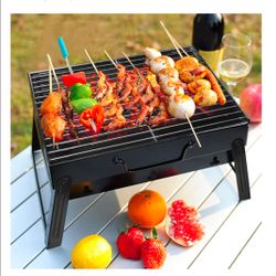 NIB Foldable Portable Charcoal Grill