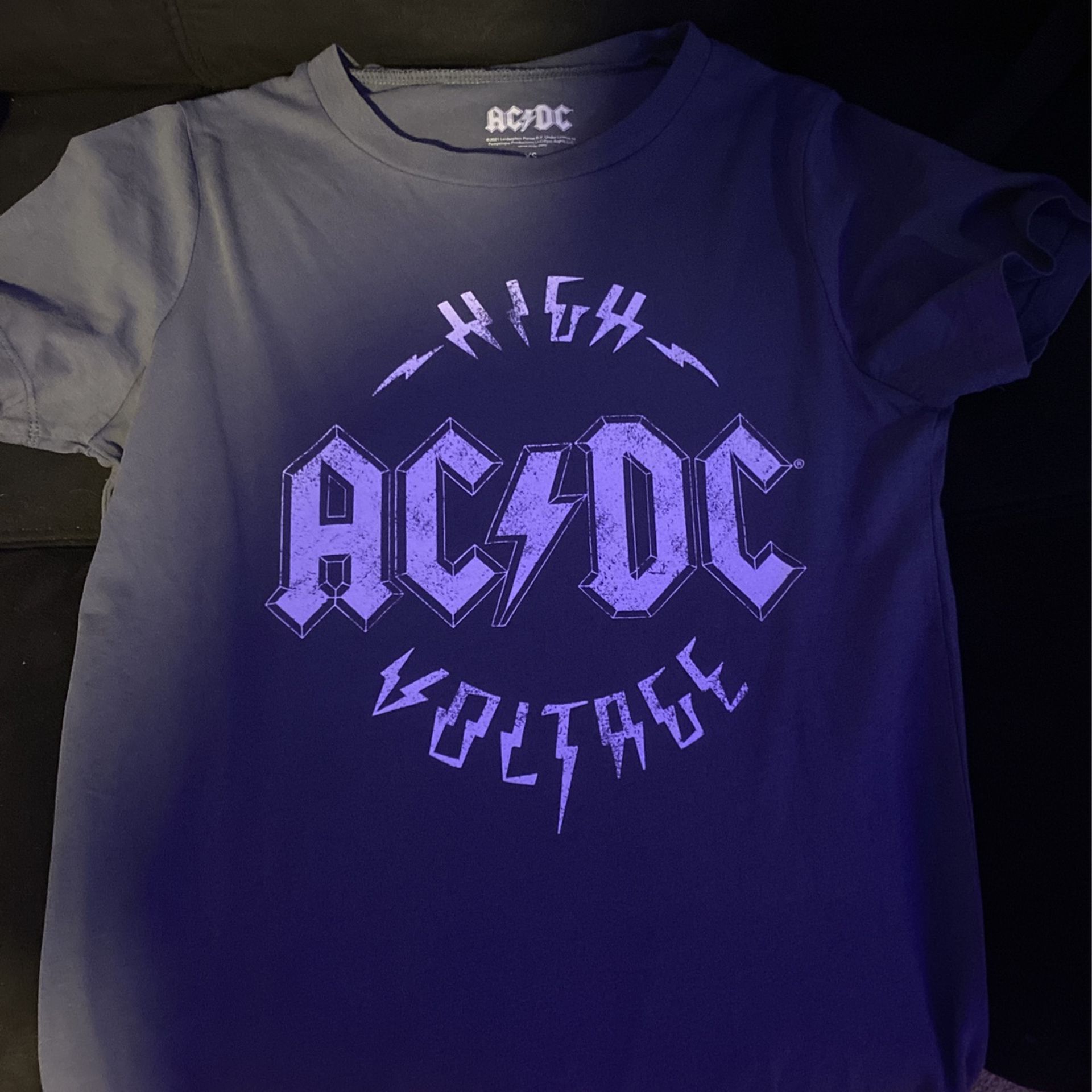 AC/DC T-shirt Womans XS 