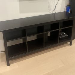 Black TV Stand / Media Console – 61.5” – Great Condition