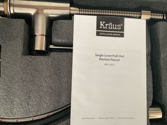 Kraus kitchen sink faucet