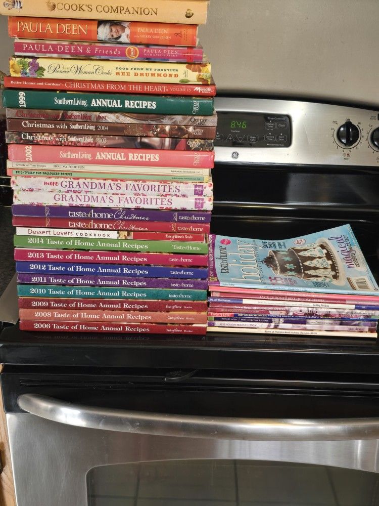 Taste Of Home And Southern Living Cook Books