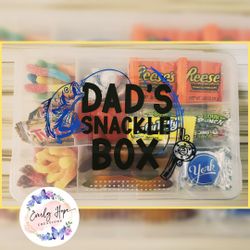 Fathers Day Fishing Tackle Box Gift