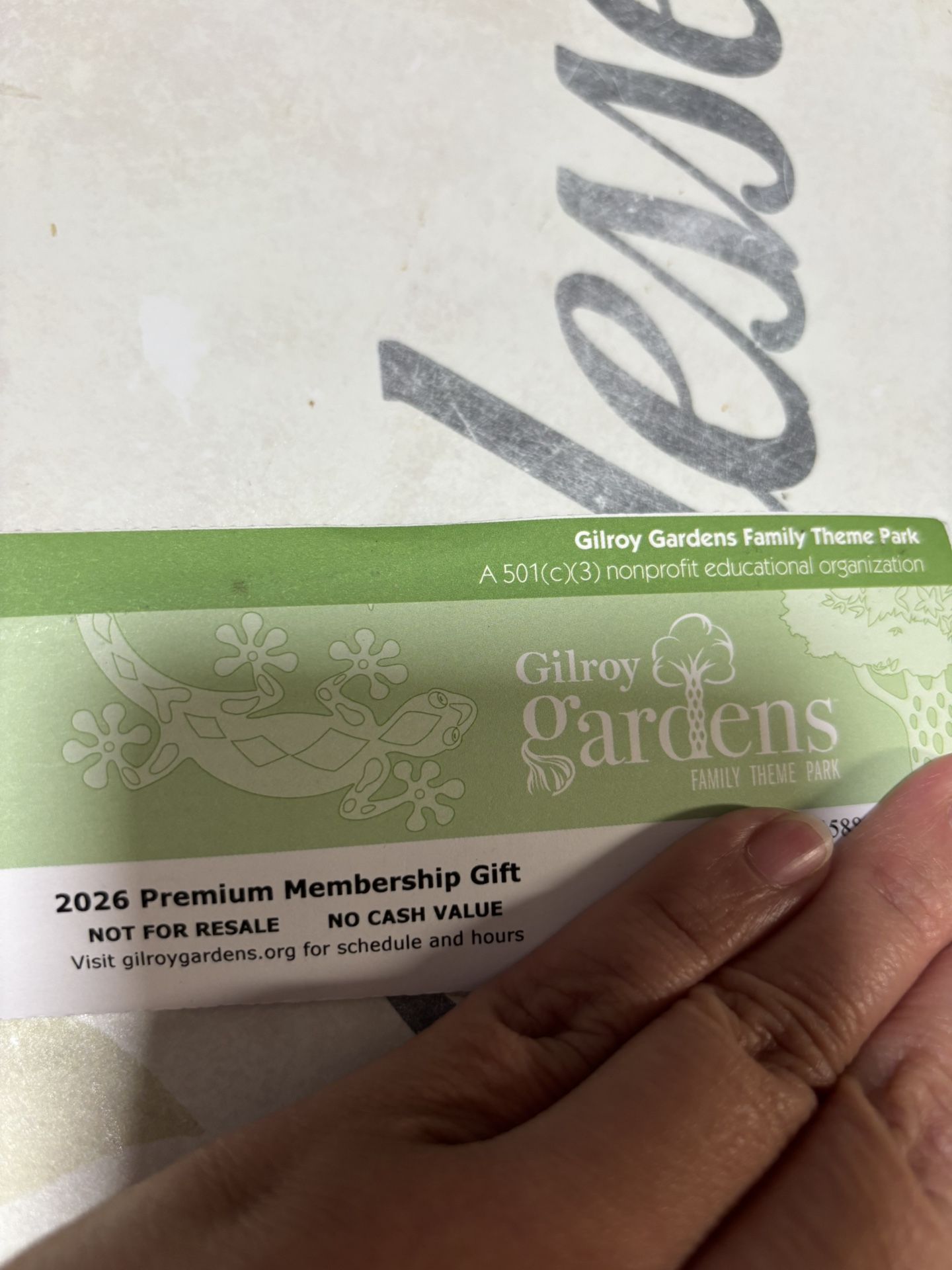 Gilroy Gardens Tickets