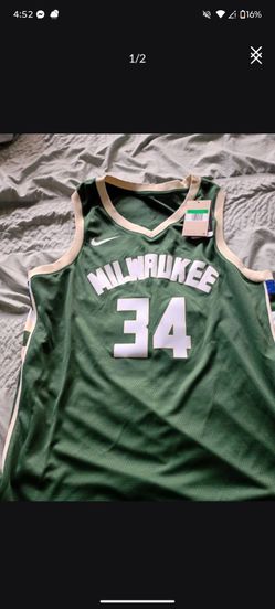 Nike Milwaukee Bucks #34 Giannis NBA Jersey