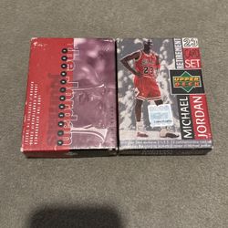 Michael Jordan Retirement Cards Upper Deck