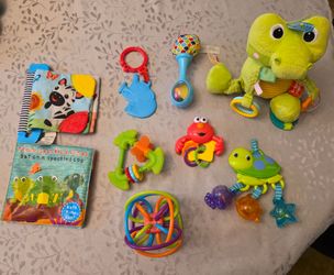 Baby Einstein, Bright Starts, and Infantino Baby Toy Bundle