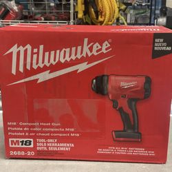 Milwaukee M18 Lithium-ion Cordless Compact Heat Gun 