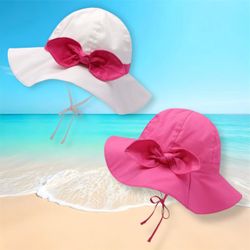 2 Pack Baby Sun Hats