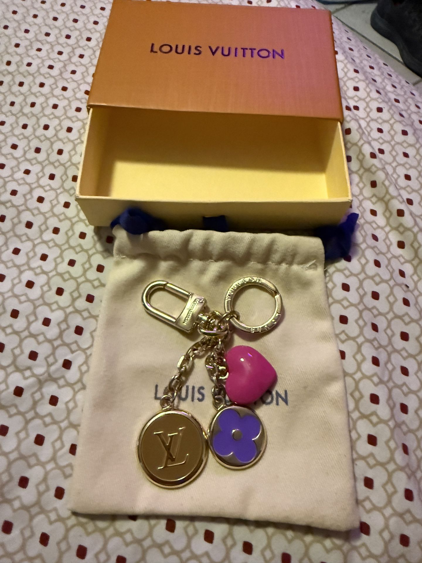 Upcycled Auth LV Bag Charm