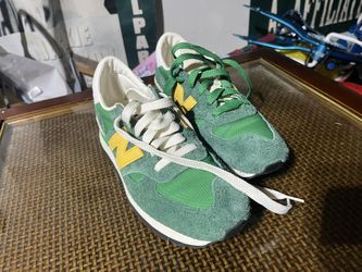 New Balances Green And Yellow