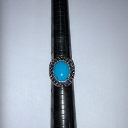 Blue Stone Ring 