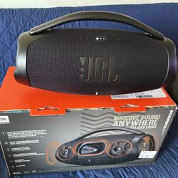 JBL Boombox 3 | Wi-Fi & Bluetooth Portable Speaker, IPX7 Waterproof, 24-Hr Battery Life, Massive Bass