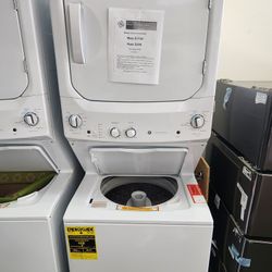 3.8 cu. ft. Washer 5.9 cu. ft. Long Vent Electric Dryer Combo in White