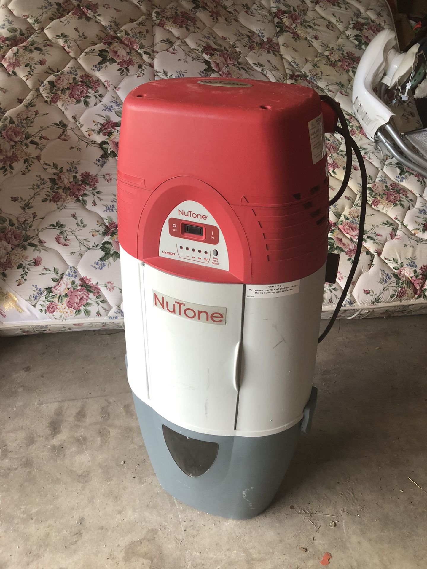 Nutone vacuum