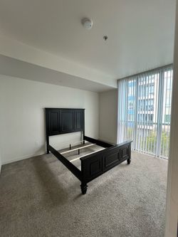 Bed frame queen size.
