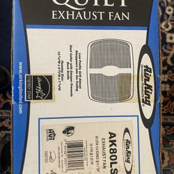 Air King Energy Certified Quiet Exhaust Fan AK80LS-1