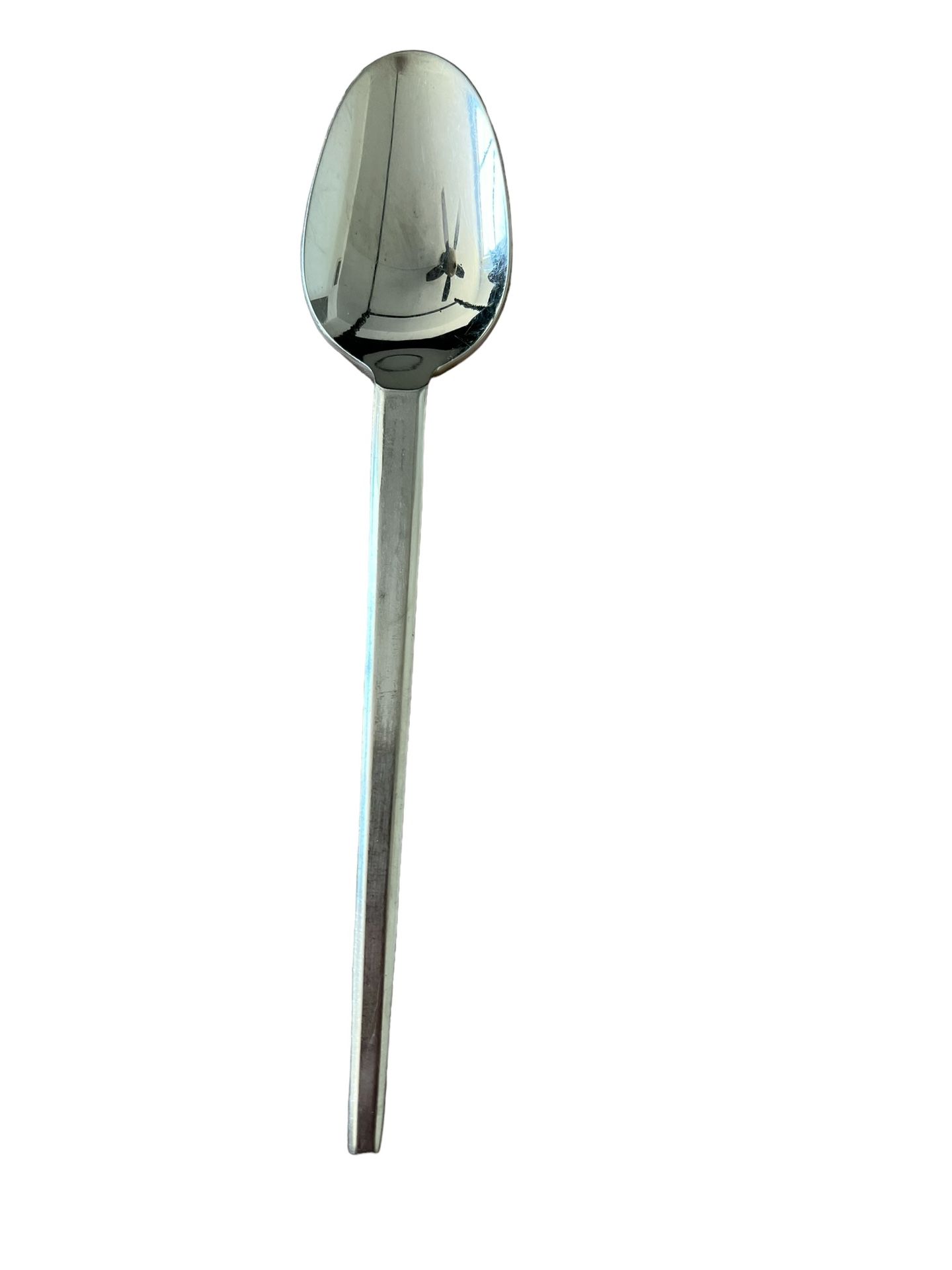 Vintage Danish Modern Stainless Flatware Nordic by Hull, MCM Spoon Add a touch of vintage Danish modern style to your dining table with this stainles