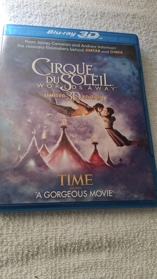 CIRQUE DU SOLIEL 2X BLU-RAY DISC