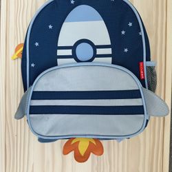 Skip Hop Zoo Toddler Backpack - Rocket Ship Design