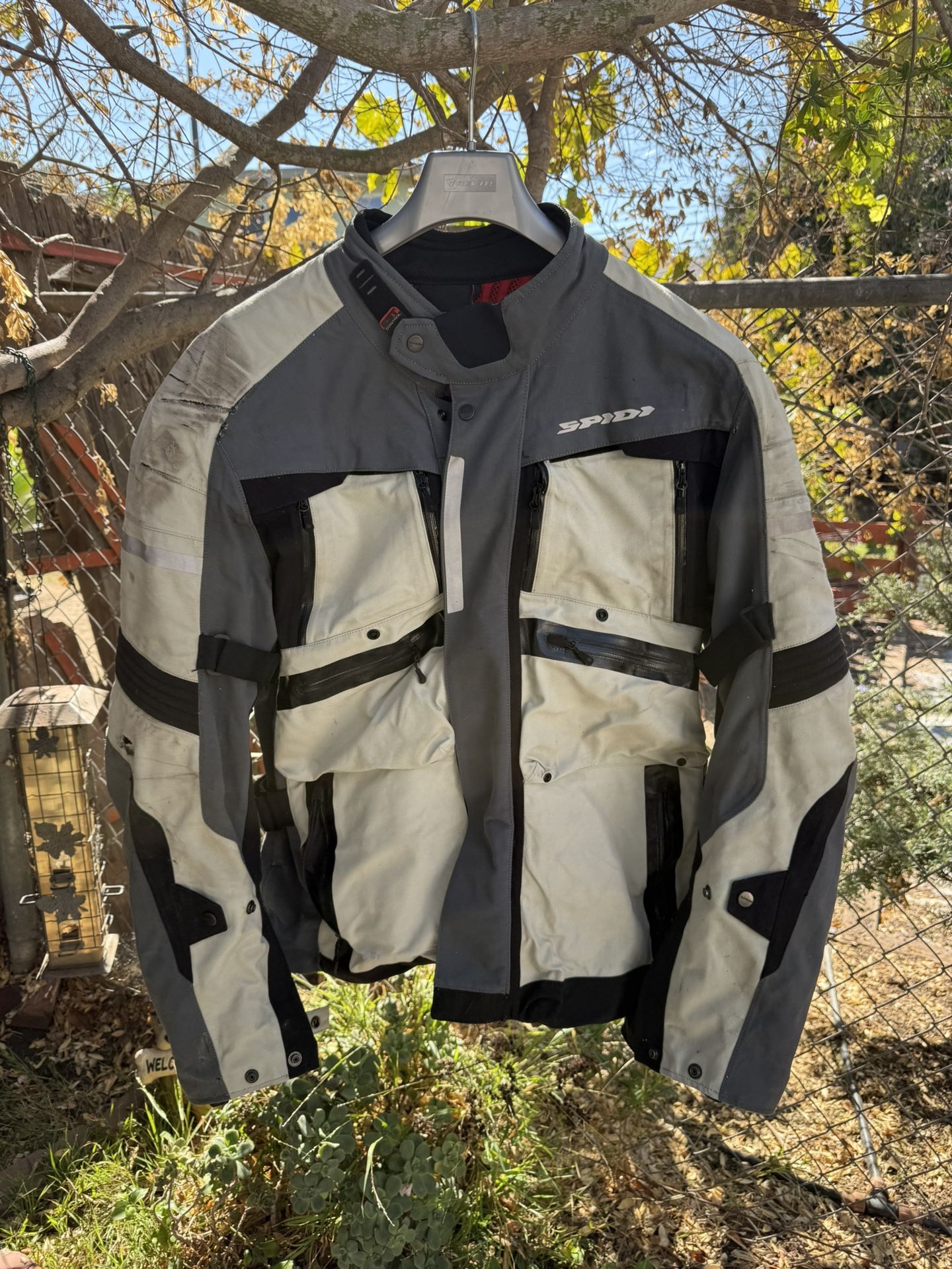 SPIDI ADV Adventure Touring Riding Suit Jacket & Pants With Armor, Thermal, & Rain Layers