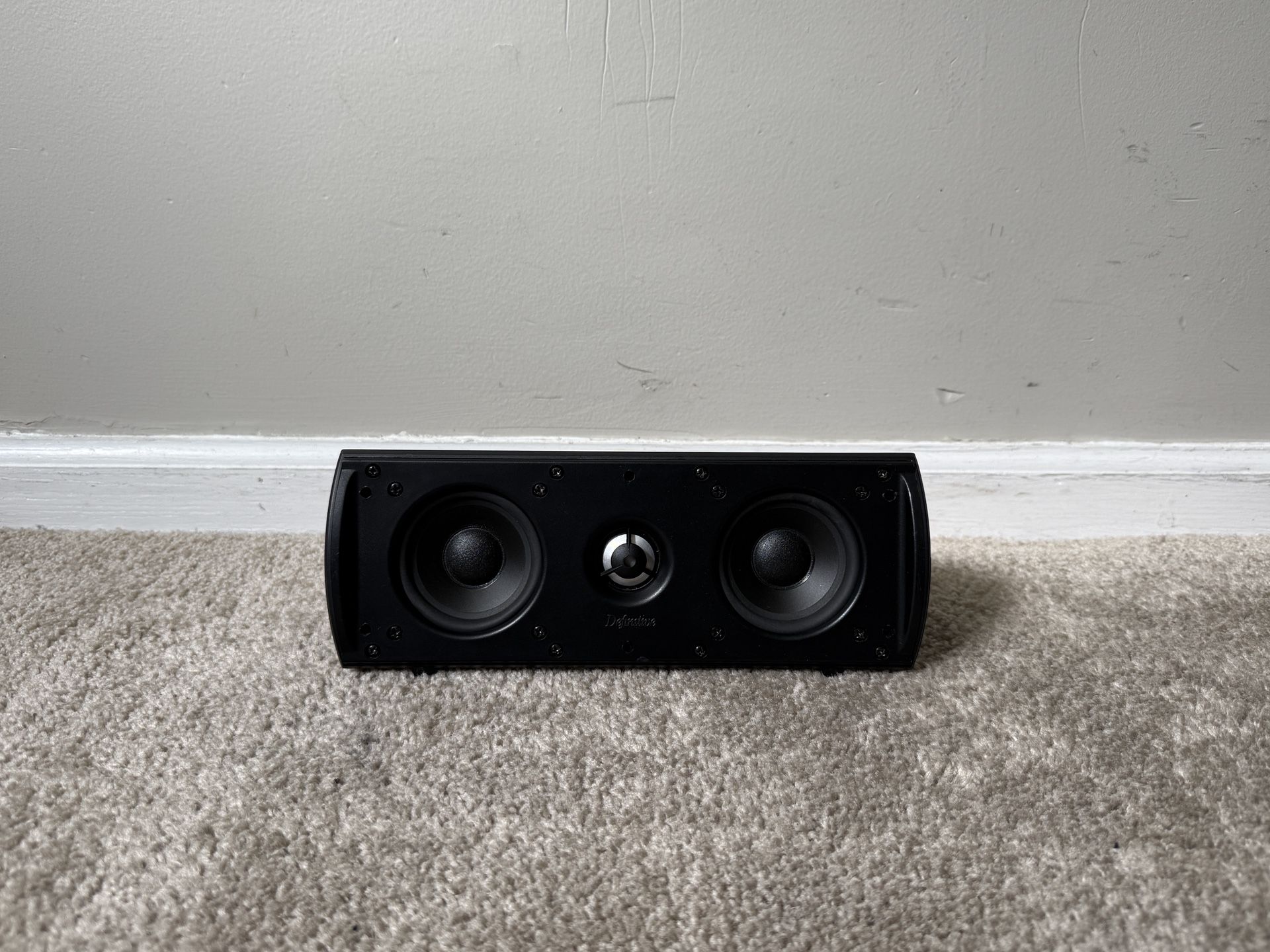 Definitive Technology 60 Center Channel Home Theater Surround Speaker