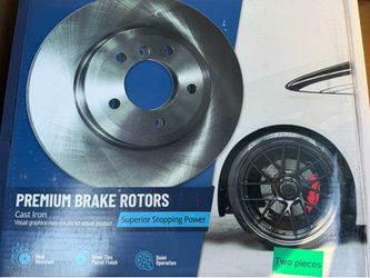 2015-2022 Jeep Cherokee Rear Brake Rotor (Pair)