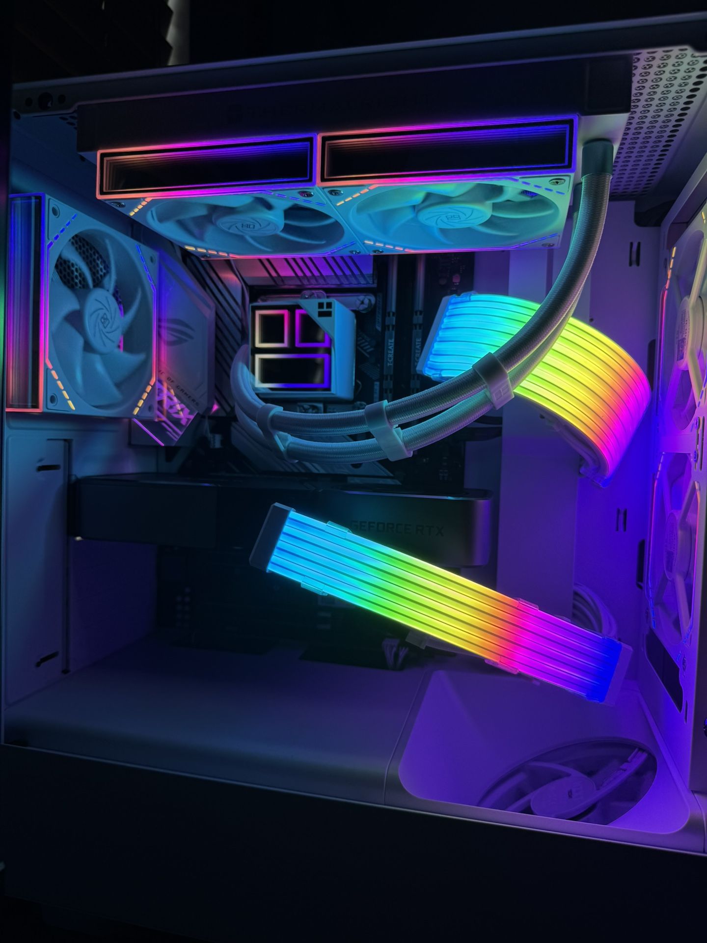 All White RTX 3070 TI Gaming PC!