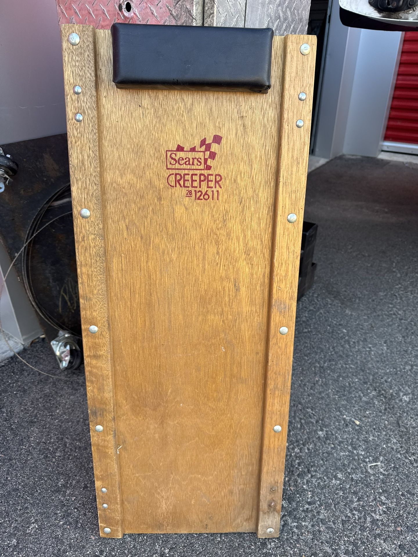 Old Sears Mechanic Creeper