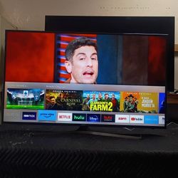 55 Inch Samsung Smart 4k Really Nice Tv Comes With Remote Control Shows Great Picture Works Fantastic Guaranteed 