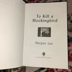 TO KILL A MOCKINGBIRD BY HARPER LEE HARDCOVER BOOK (WITHOUT DUST JACKET)