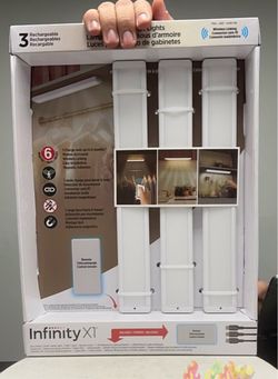Infinity X1 Rechargeable Under Cabinet Lights 3-Pack