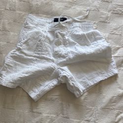 Hollister White Shorts