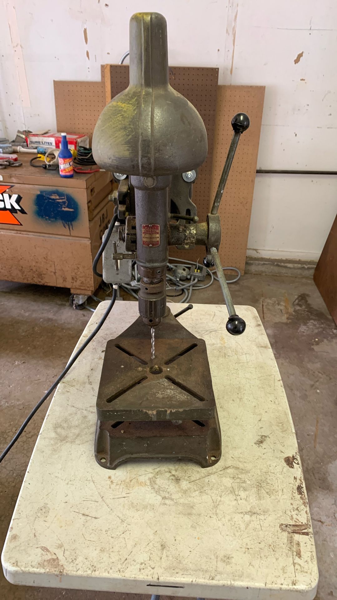 Vintage Wards Power Kraft 3/8 Drill Press