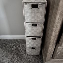 Four drawer storage