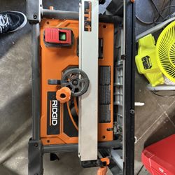 Ridgid table saw (model#R4540) (RID-500)