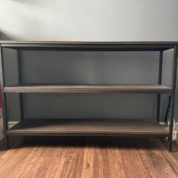 Console Table Bookshelf TV Stand