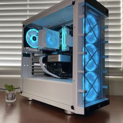 Gaming Pc 3060 Ti / 5600g (All White Build )