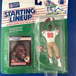 Jerry Rice Starting Lineup Collectible Figure 1989
