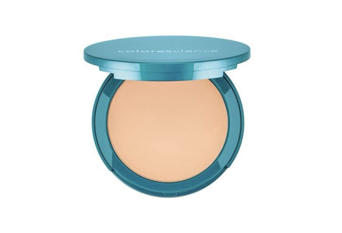 Colorescience Natural Finish Pressed Foundation SPF 20, Medium Sunlight, 0.42 oz