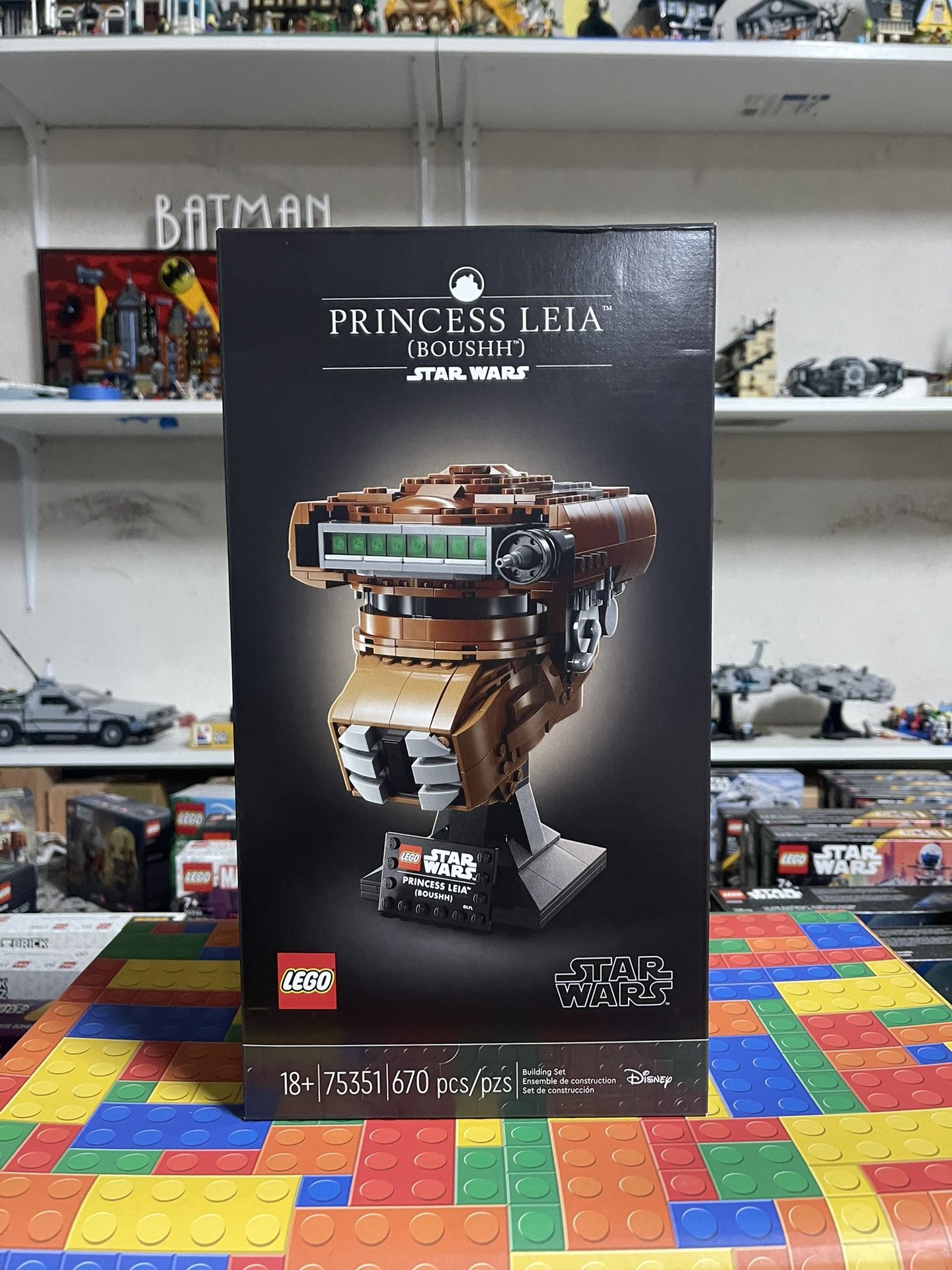 LEGO Princess Leia Boushh Helmet 75351