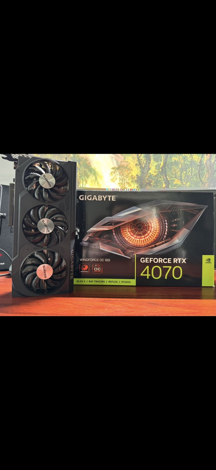 Gigabyte Windforce NVIDIA RTX 4070 12GB