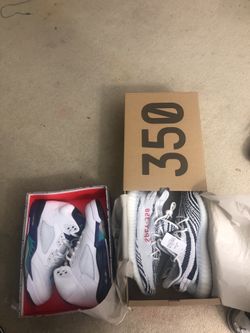Yeezy 350 and jordan 5