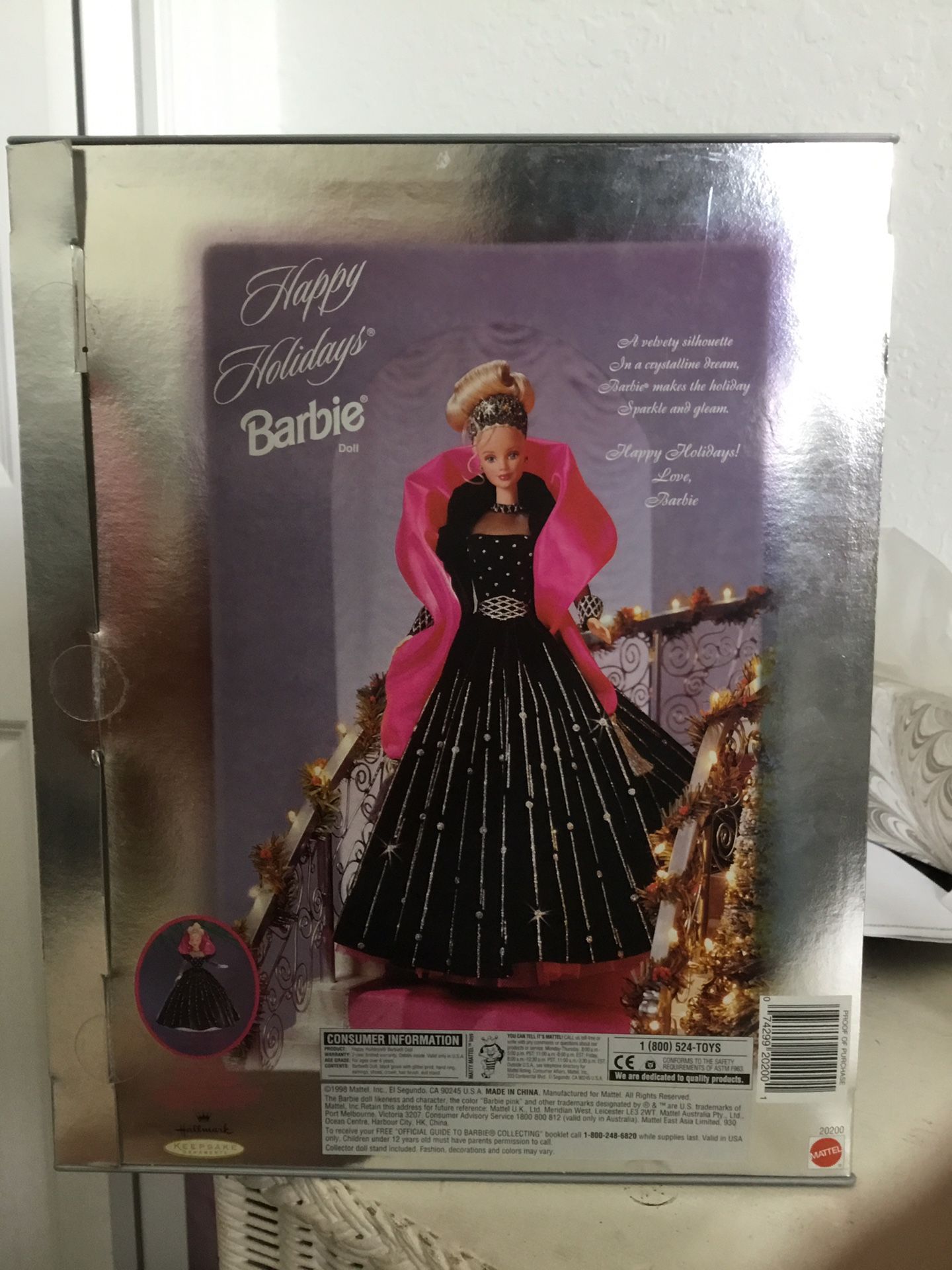 Holiday Barbie 1998