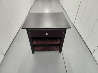 Dark Wood End Tables / Nightstands