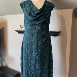 Green Sequin Dress- 12P