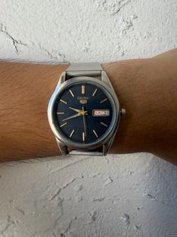 Vintage men’s seiko 5 automatic watch 7S26