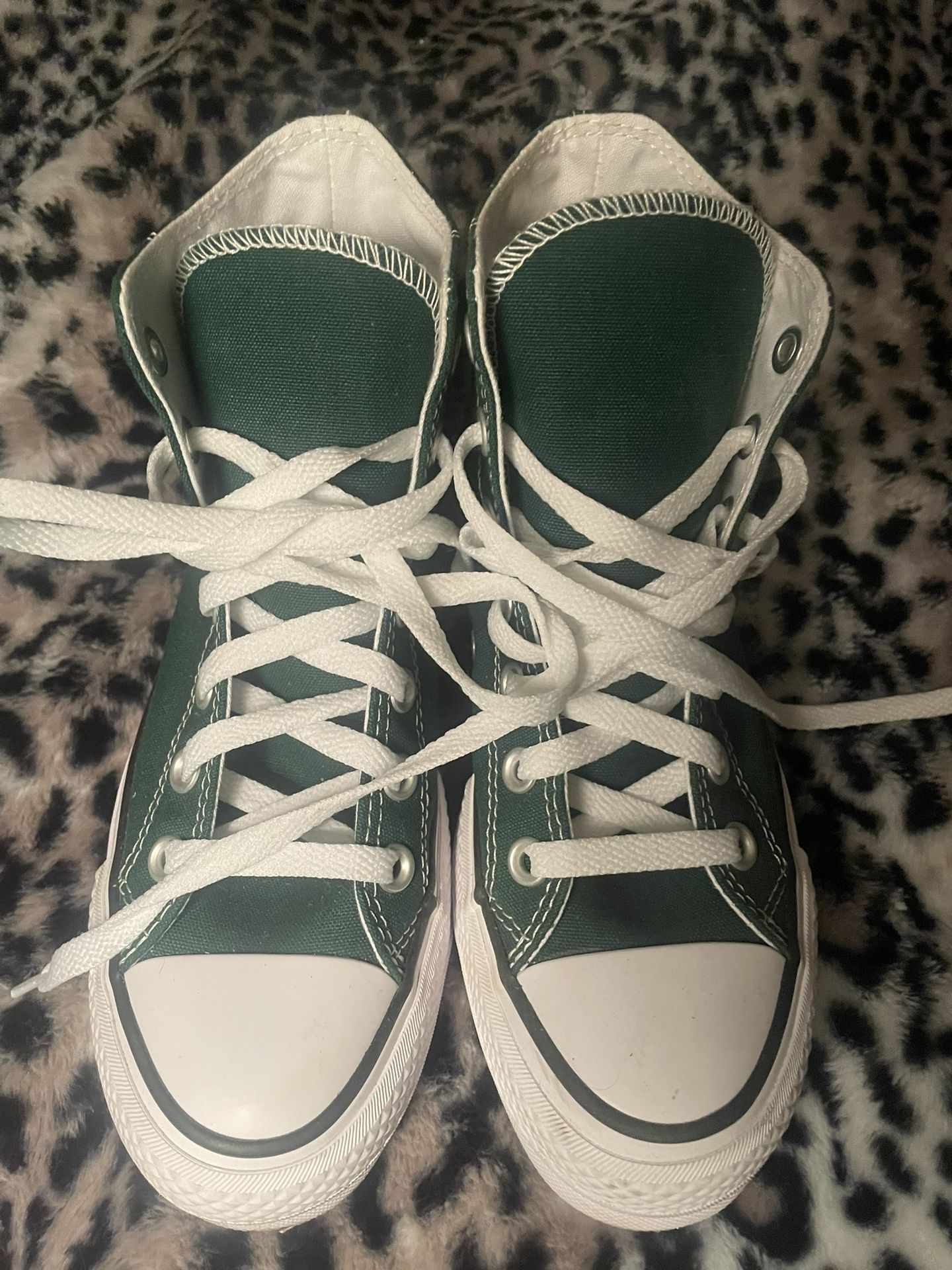 Converse High Top Green Chuck Taylor’s
