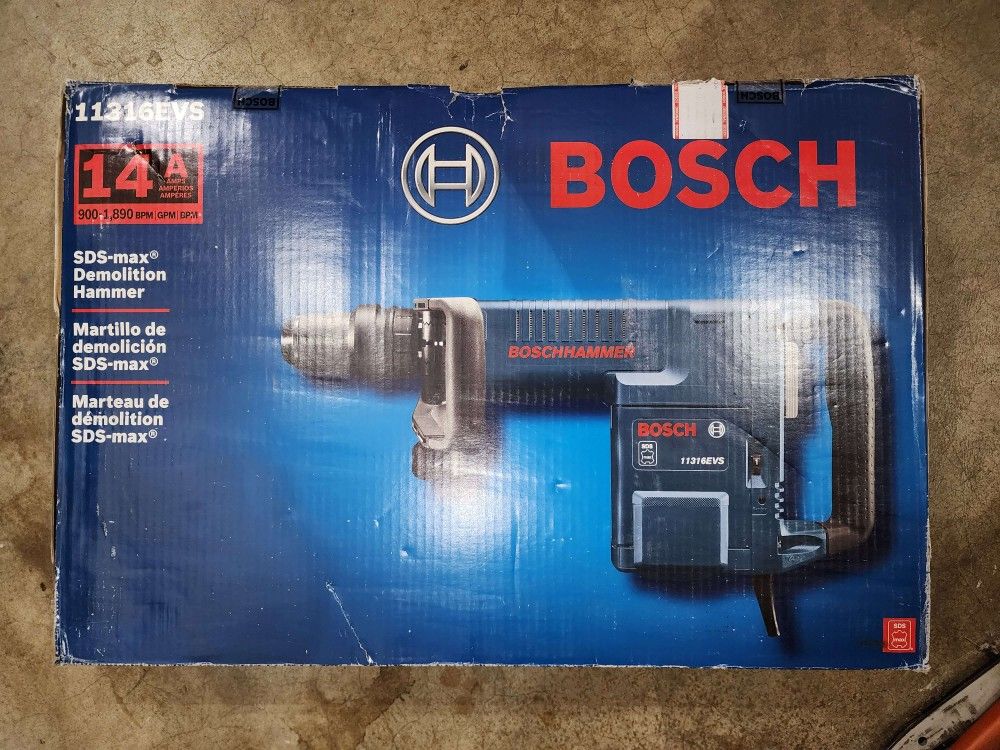 11316EVS Bosch SDS MAX Demo Hammer New