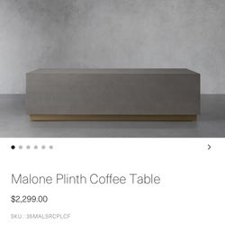 Restoration Hardware Coffee Table