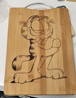 Garfield Personalized Engraved Cutting Board